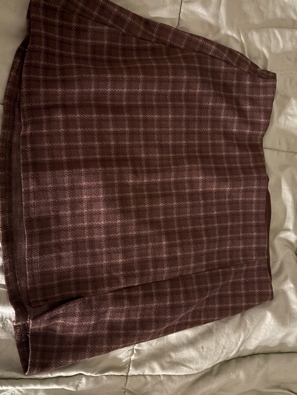 American Eagle Plaid Mini Skort